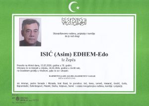 ISIĆ EDHEM